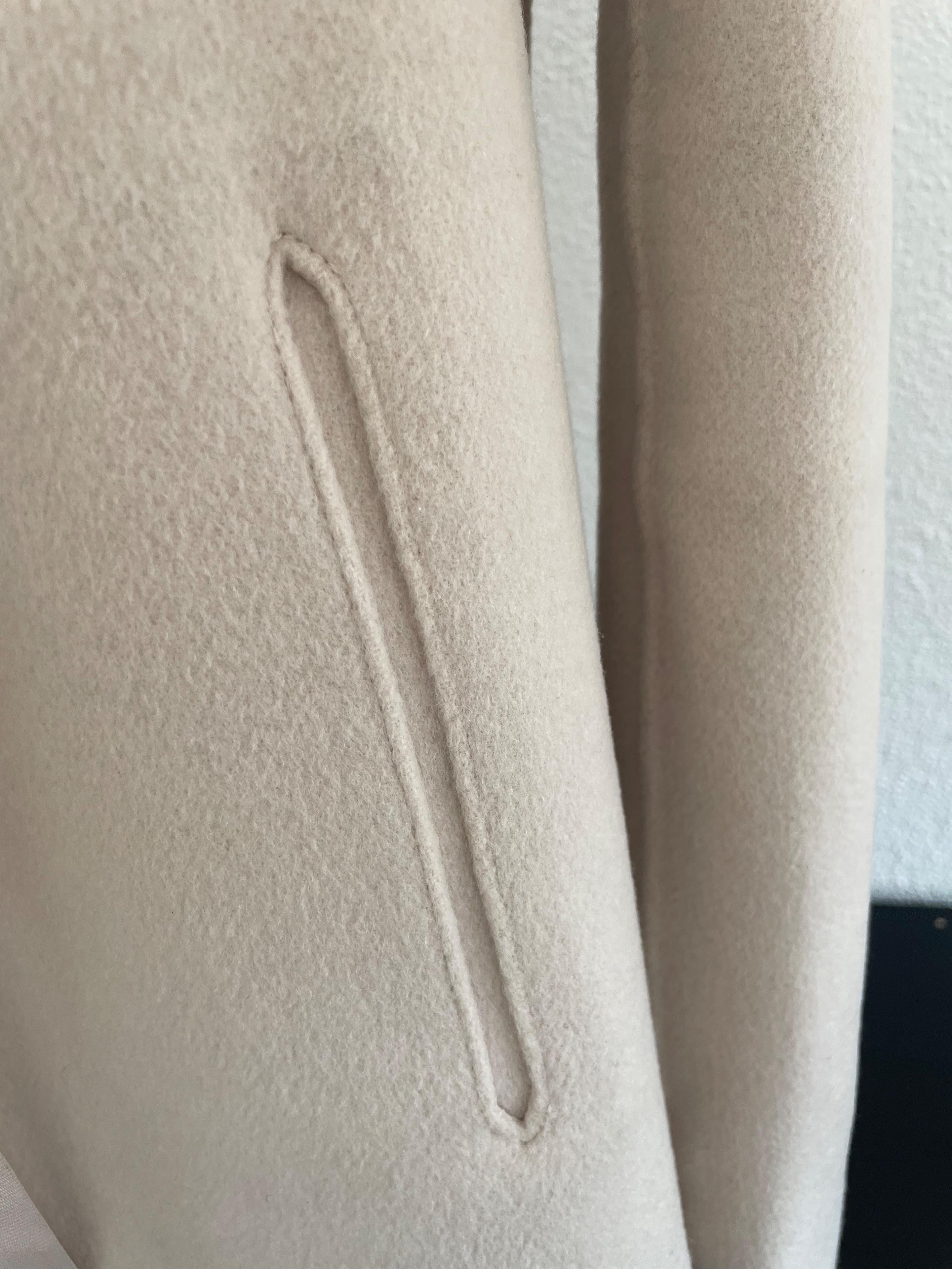 Joseph Beige Cashmere Blend Jacket