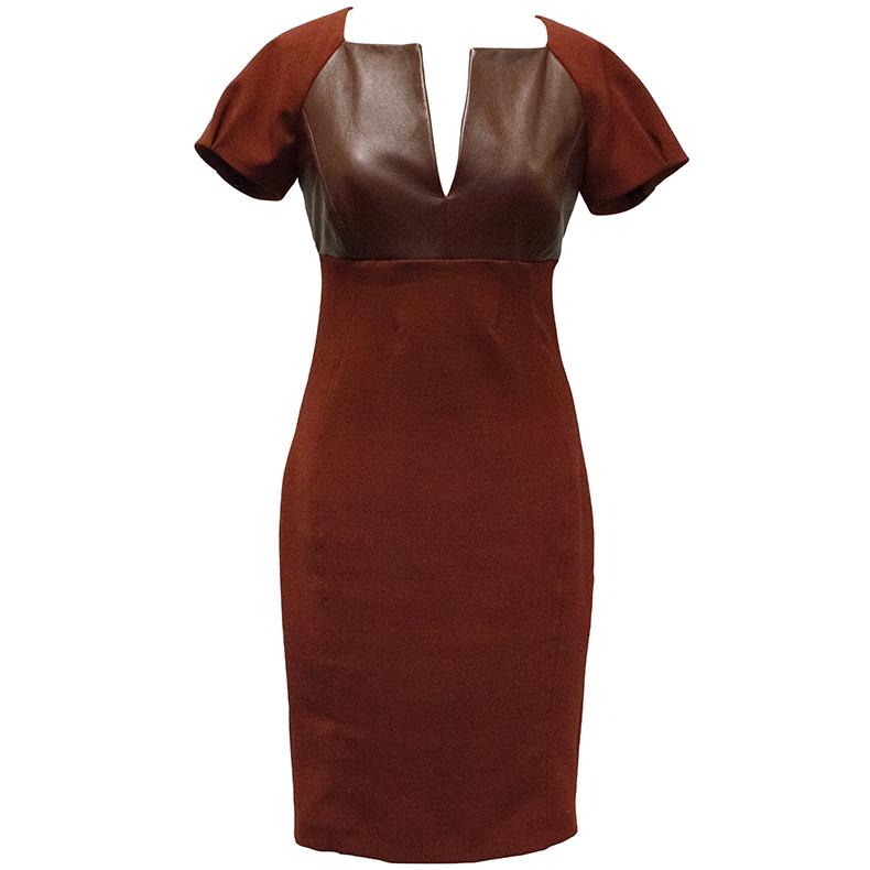 Pinko Burgundy Detail Dress