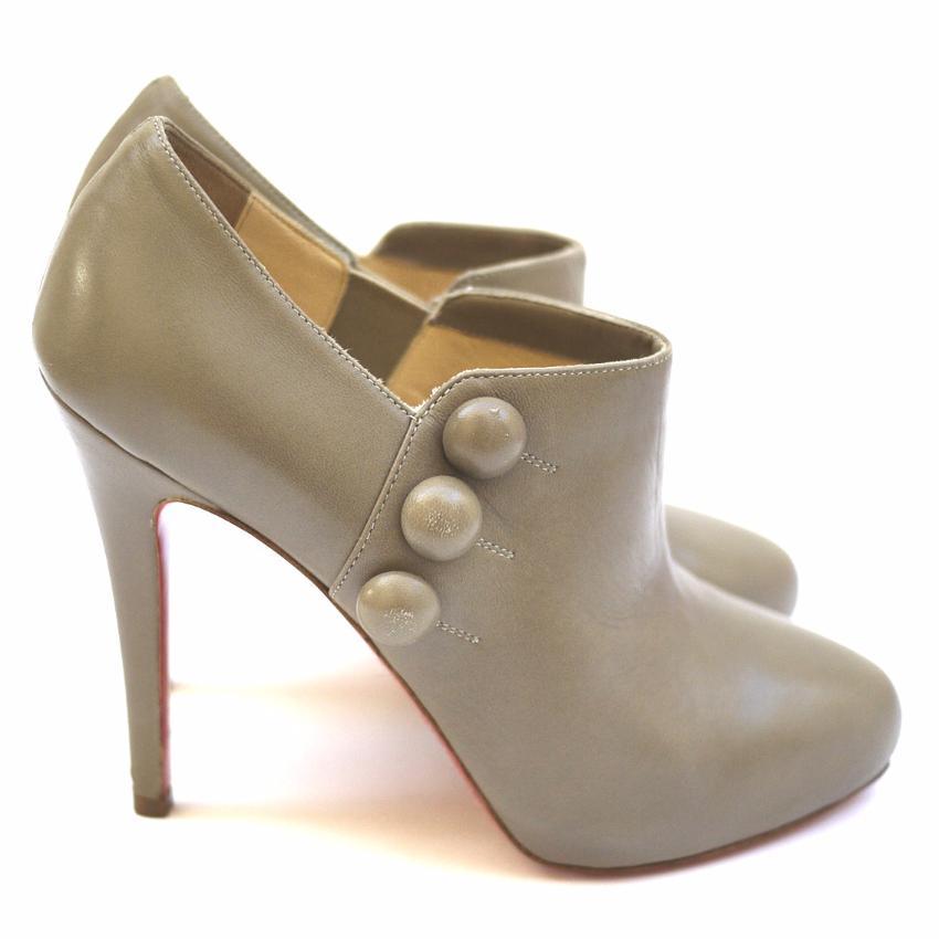 Christian Louboutin C'est Moi Nappa Leather Ankle Boots