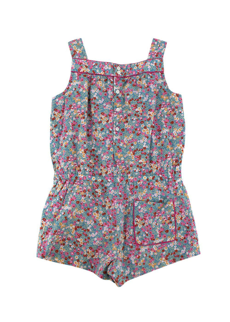 Bonpoint 8Y Multicoloured Floral Playsuit