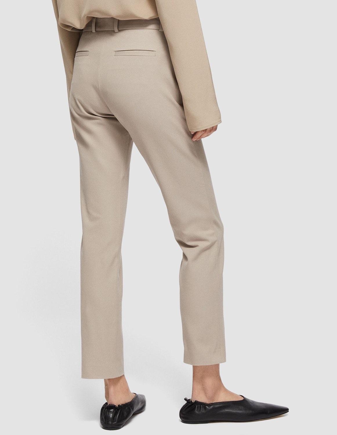 Light Beige Tailored Trousers