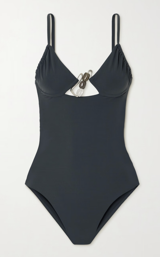 Christopher Esber Nebula Embellished Underwired Swimsuit