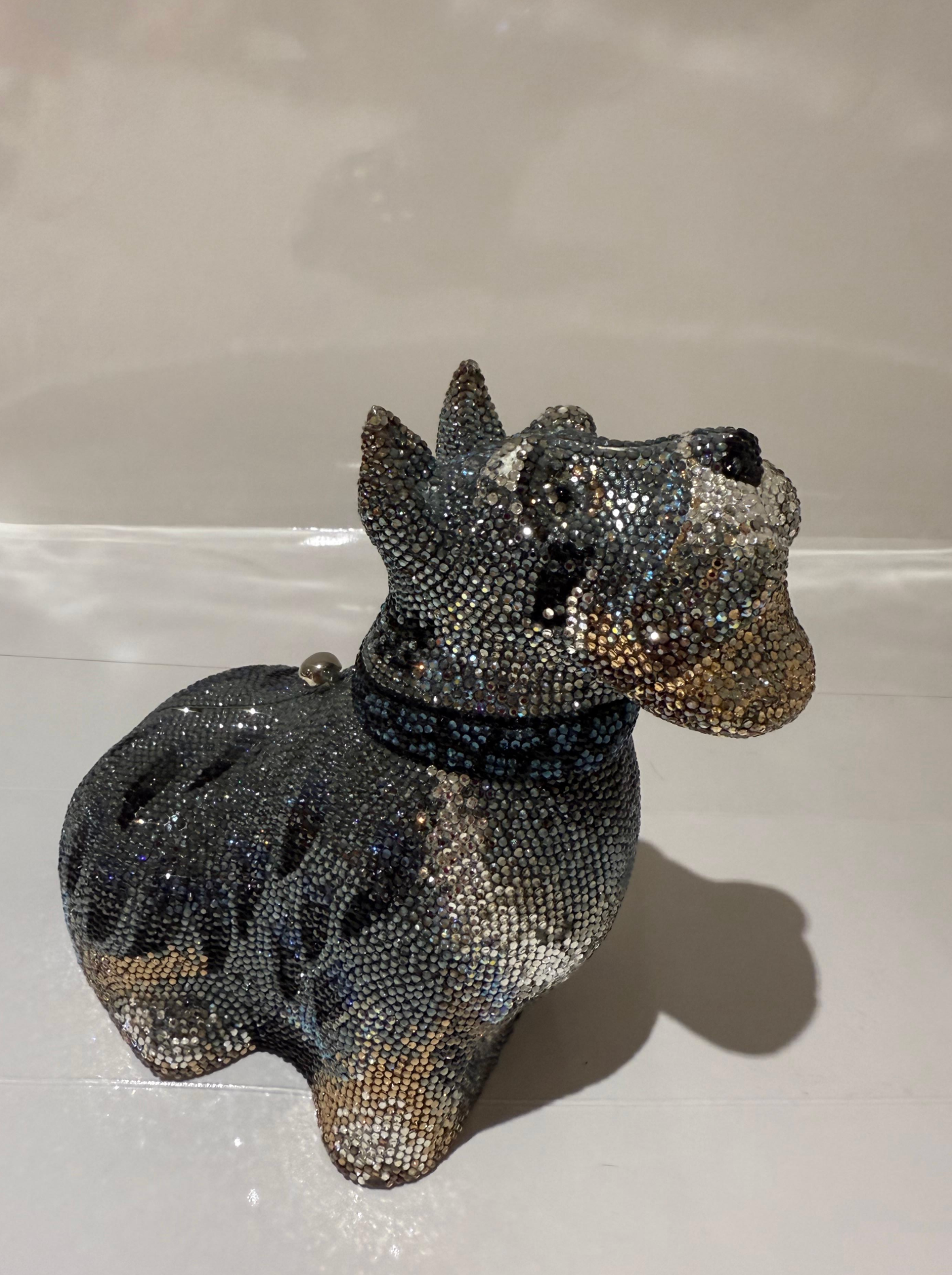 Judith Lieber Crystal Terrier Clutch