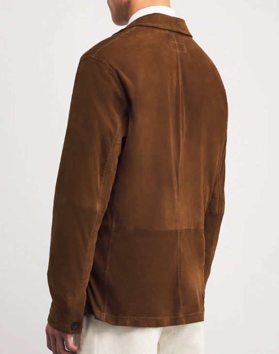 Polo Ralph Lauren Suede Unstructured Blazer