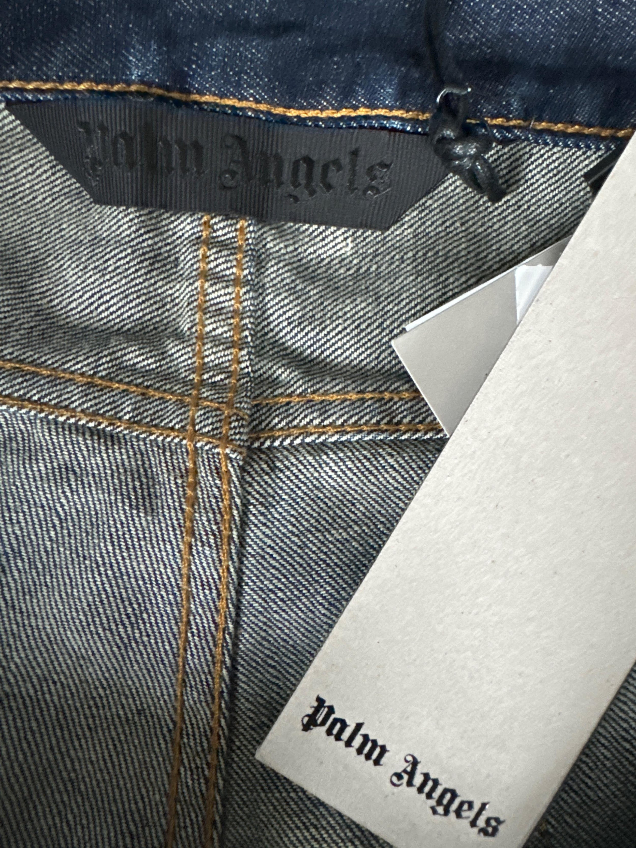 Palm Angels Blue Denim Jeans