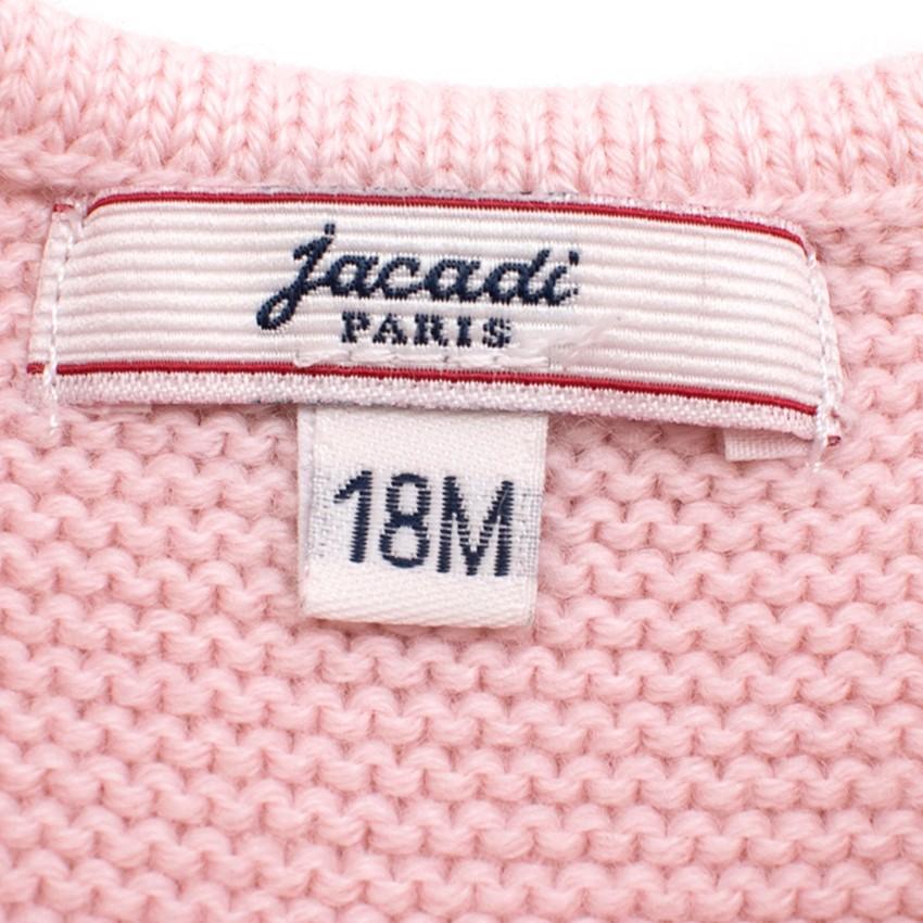Jacadi Baby 18M Pink Cardigan