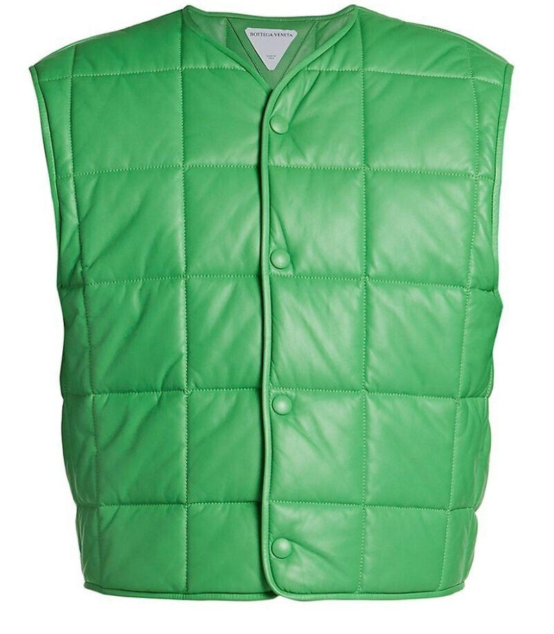 Bottega Veneta Green Padded Gilet