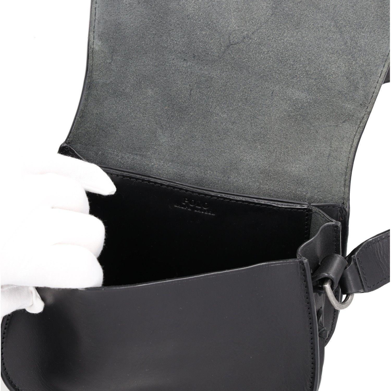 Polo Ralph Lauren Buckled Saddle Crossbody Bag
