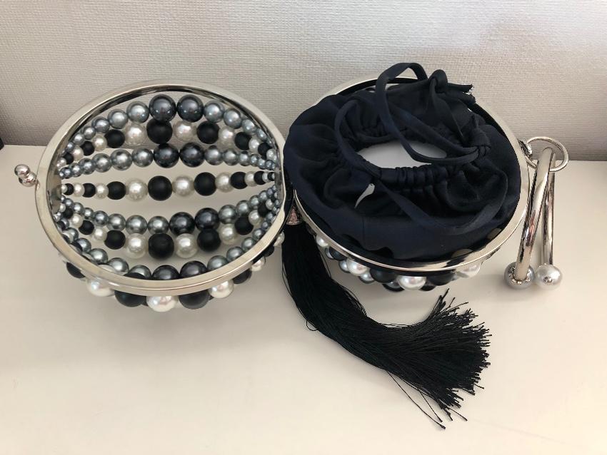 Peter Pilotto x Rosantica Tasseled Beaded Clutch