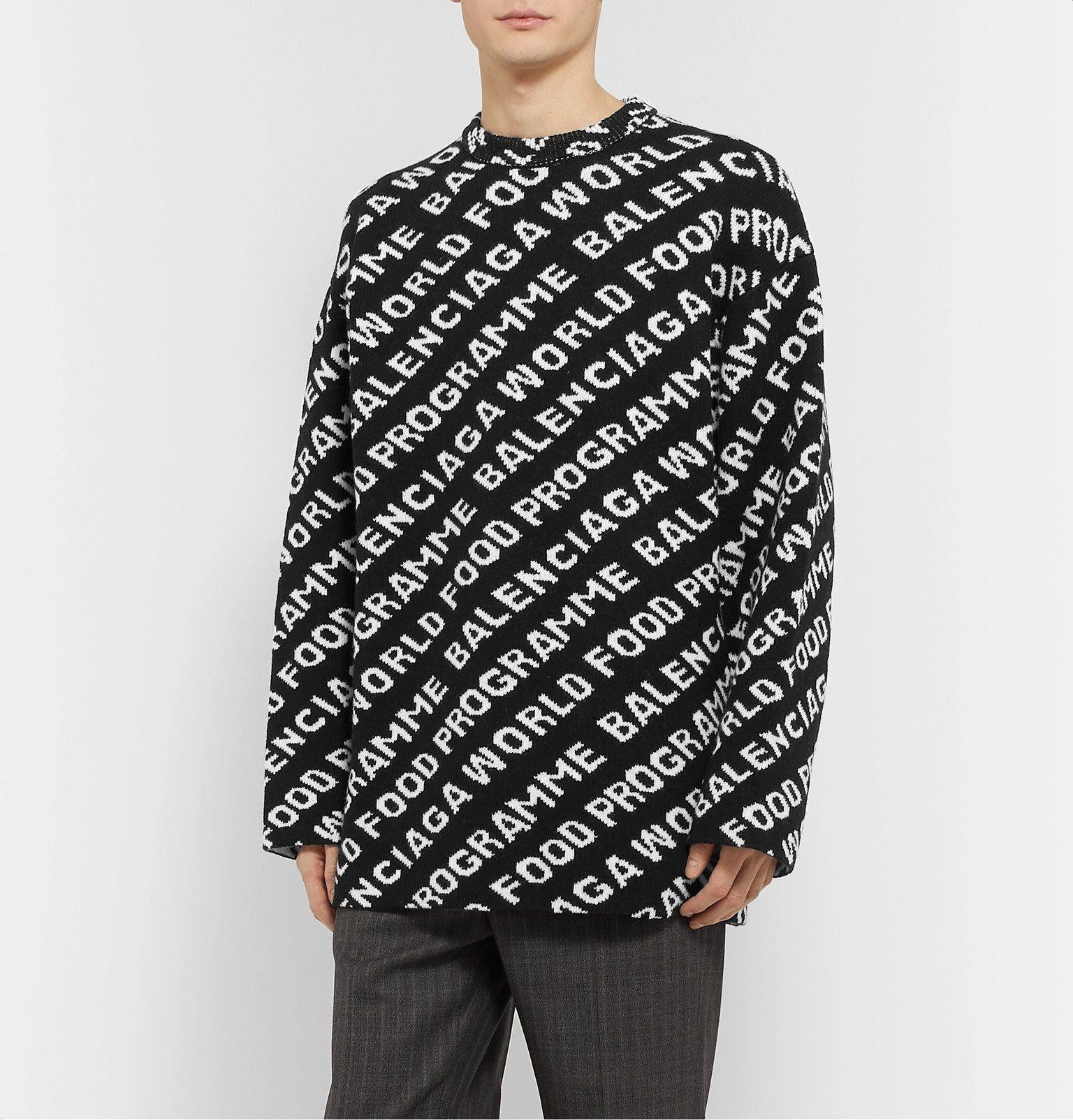 Balenciaga x World Food Programme Crew Neck Jumper