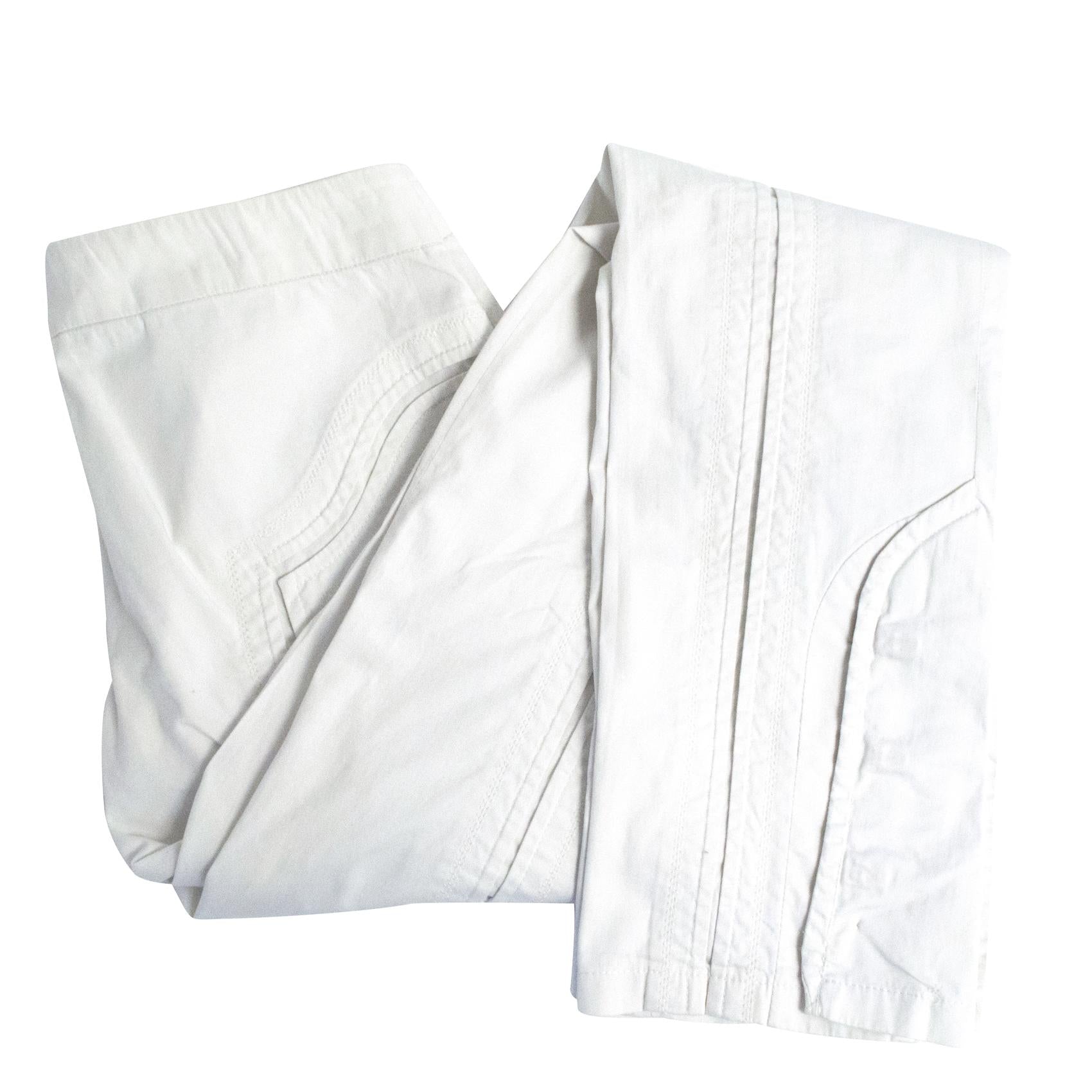 Gucci White Trousers