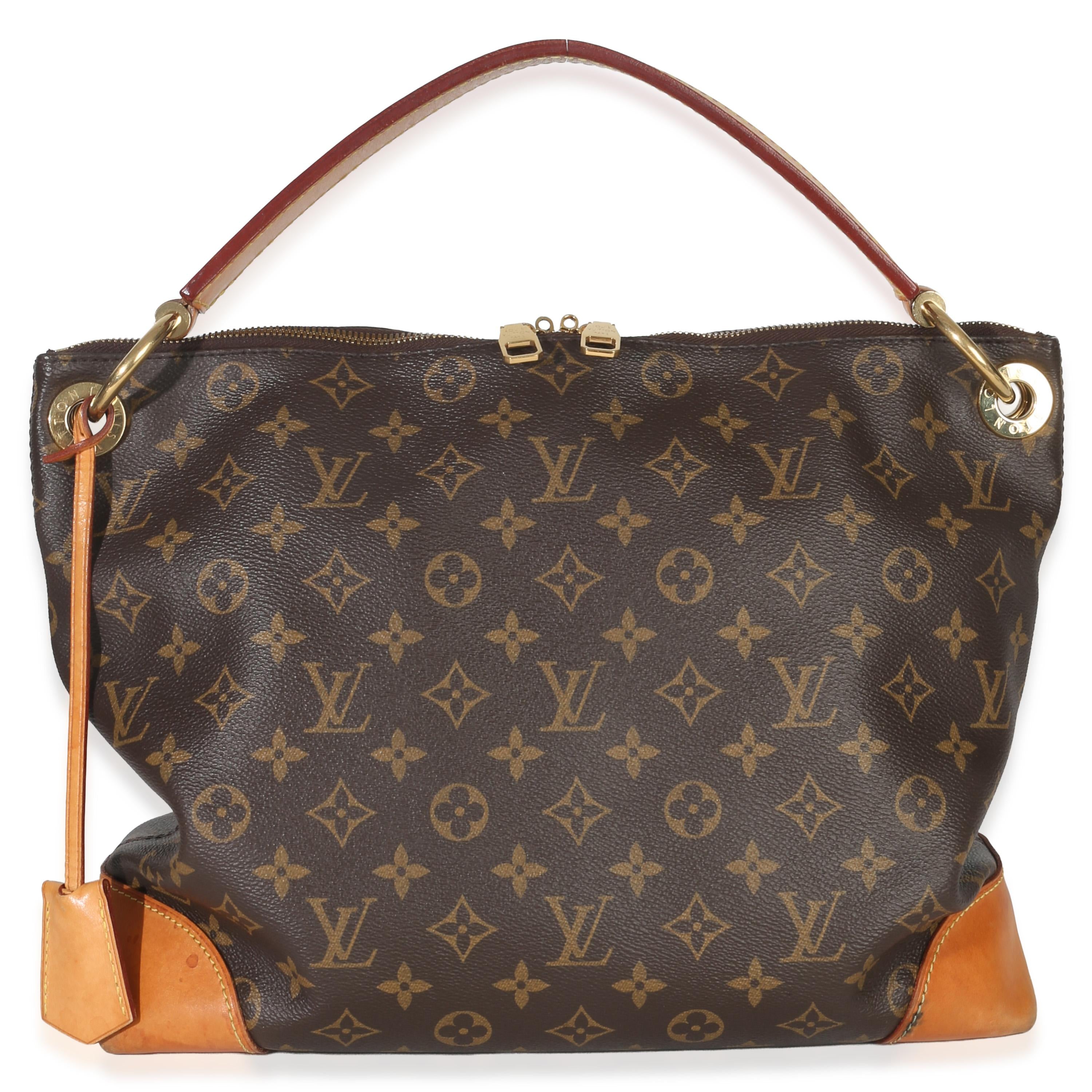 Louis Vuitton Coated  Canvas Monogram Berri PM