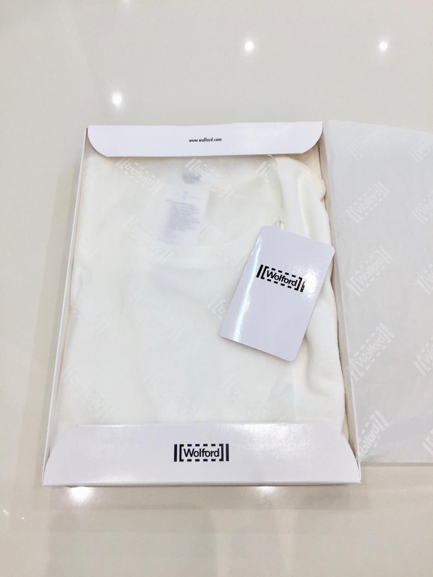 Wolford White Cotton Velvet Light San Jose Shirt