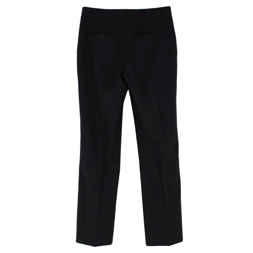 Dolce & Gabbana Classic Fit Black Trousers