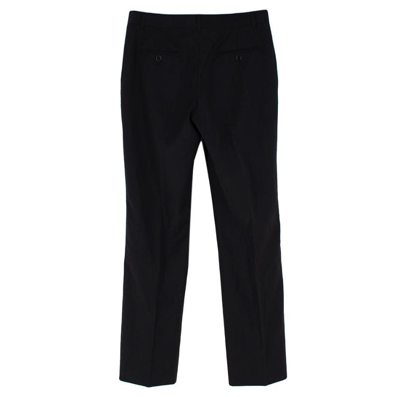 Dolce & Gabbana Classic Fit Black Trousers
