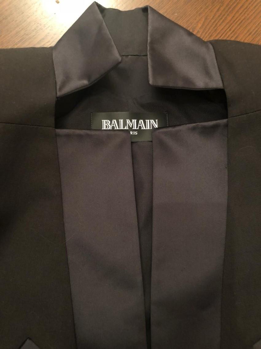 Balmain Black Short Jacket