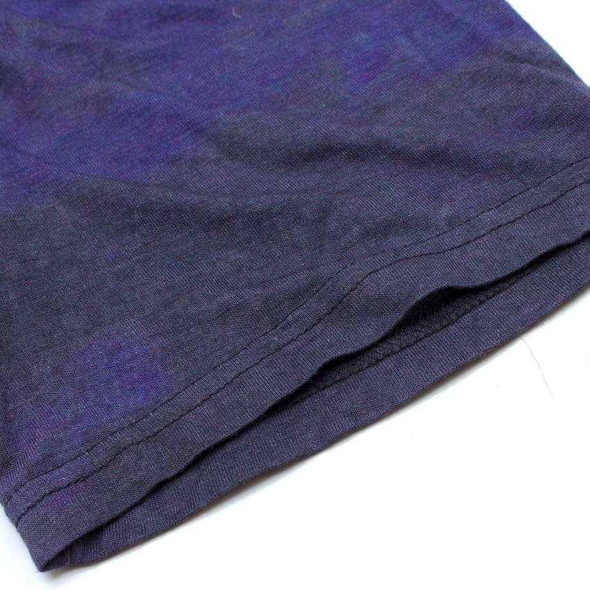 Christopher Kane Blue Atomic Bomb-Print T-shirt