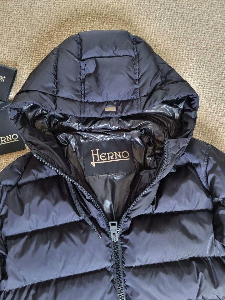 Herno Navy Stretch Down Parka