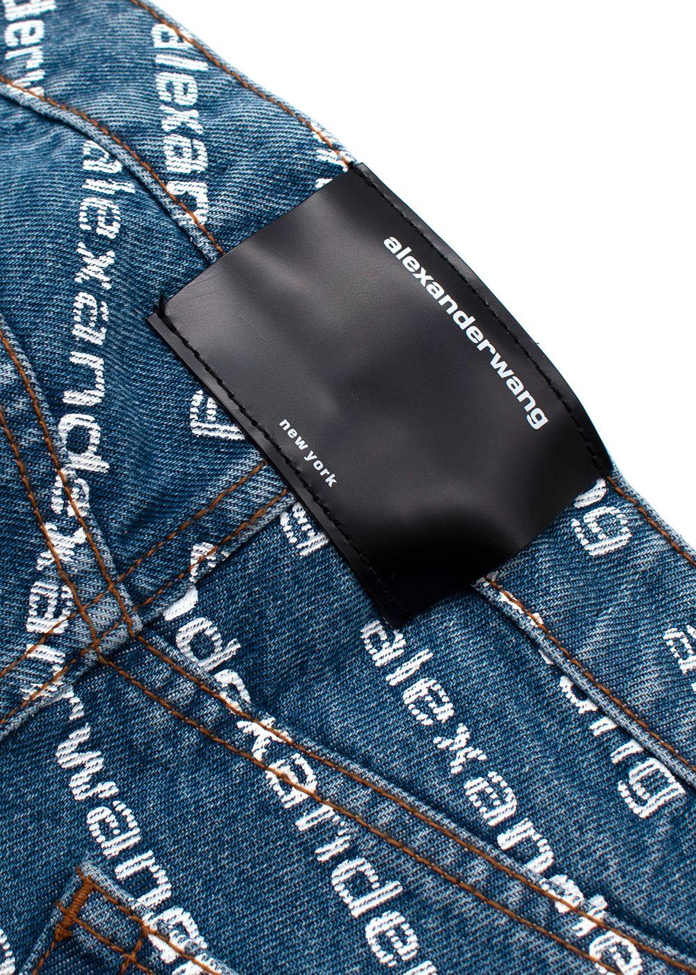 Alexander Wang Denim Printed Jeans