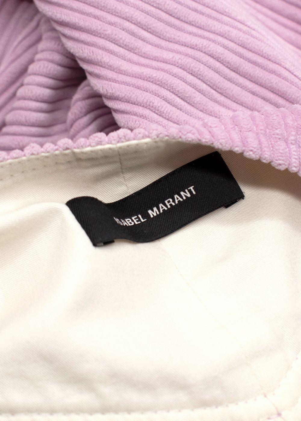 Isabel Marant Lilac Corduroy trousers Size FR 42
