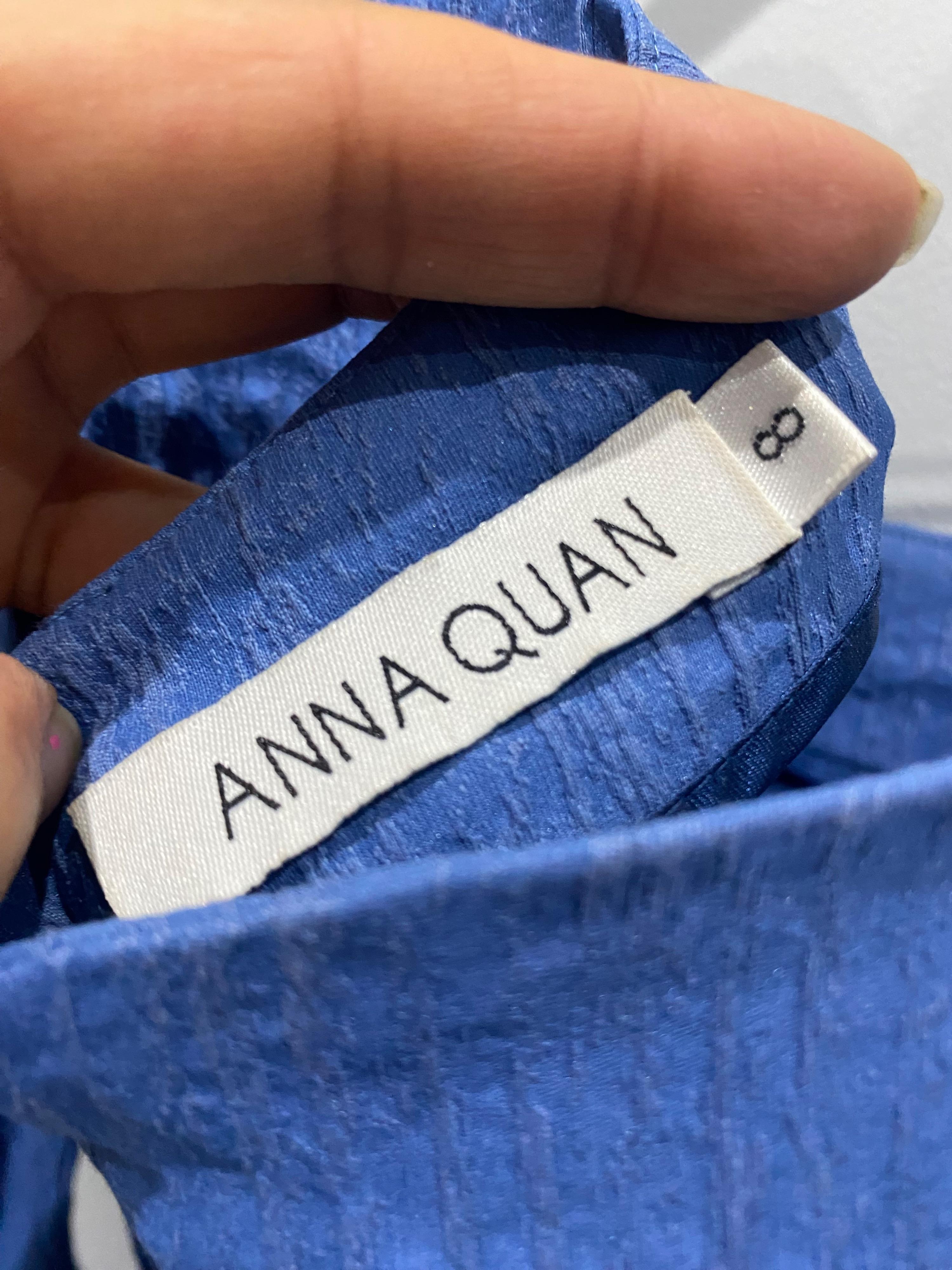Anna Quan Blue Cotton Everly Dress