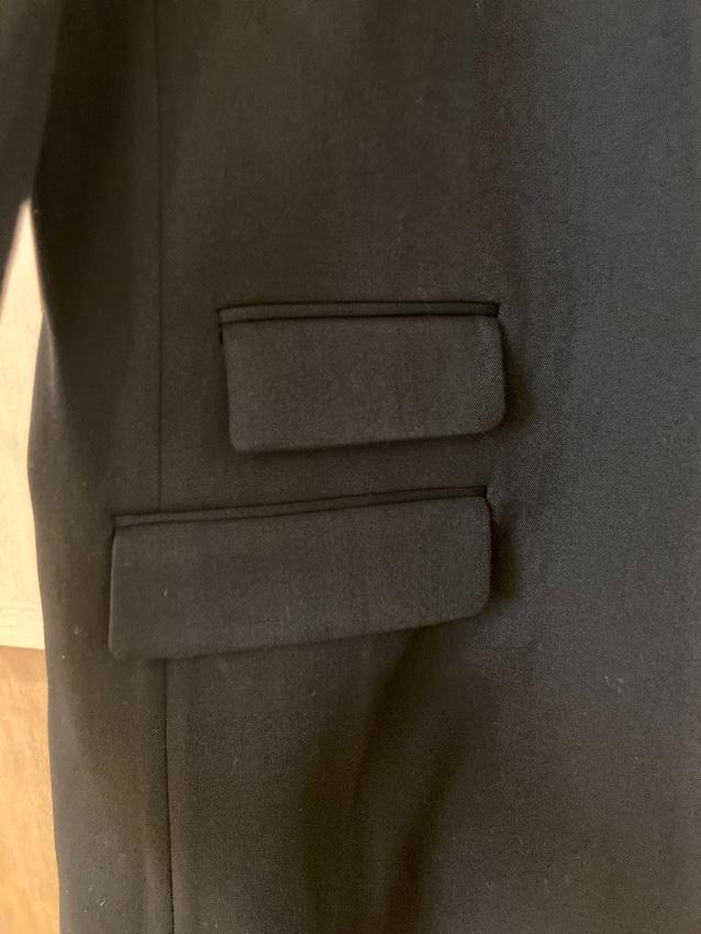 Stella McCartney Black Wool Evening Coat
