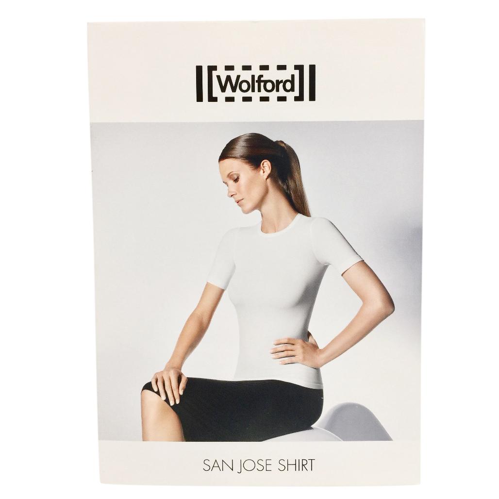 Wolford White Cotton Velvet Light San Jose Shirt