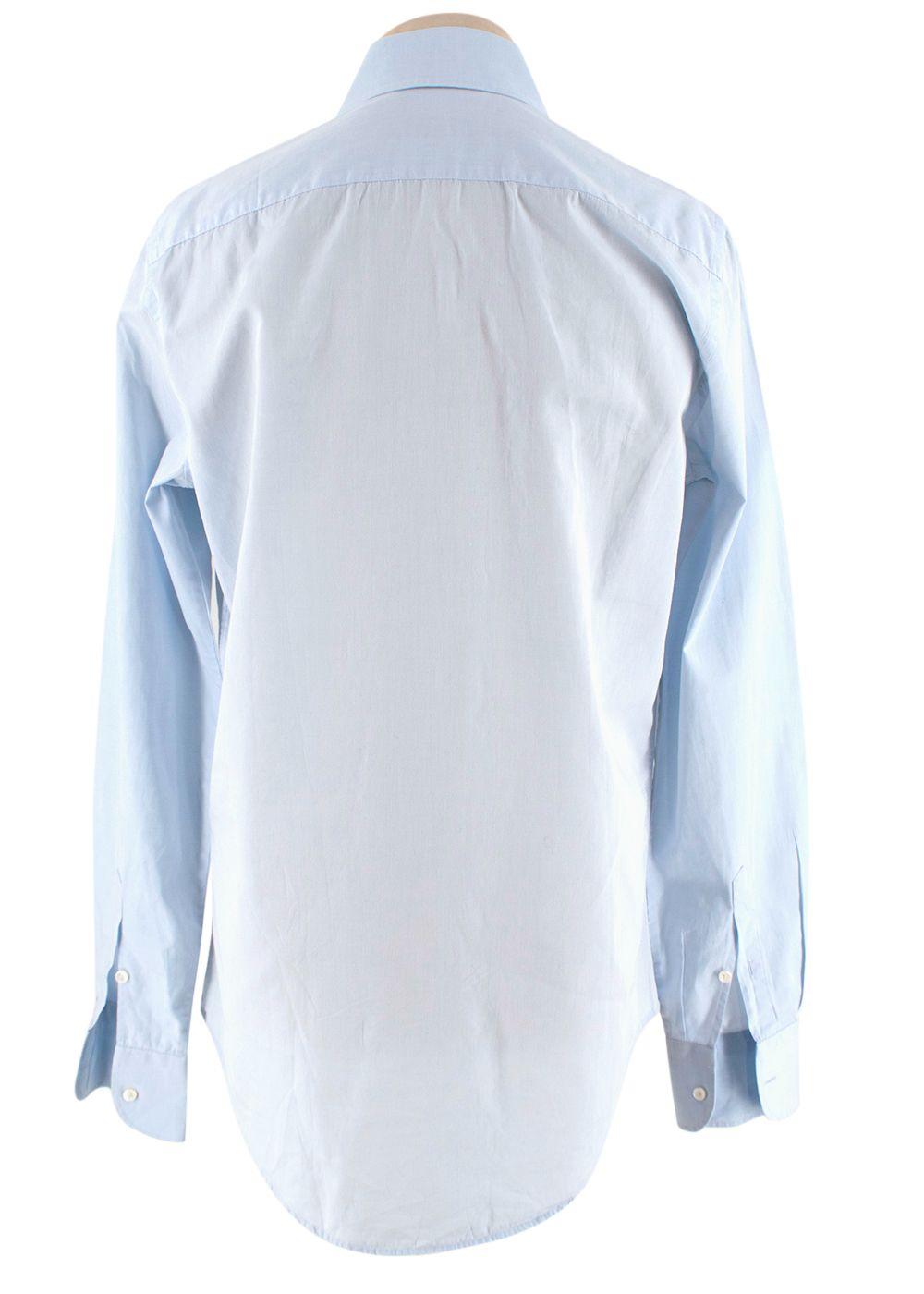 Pale Blue Cotton Shirt