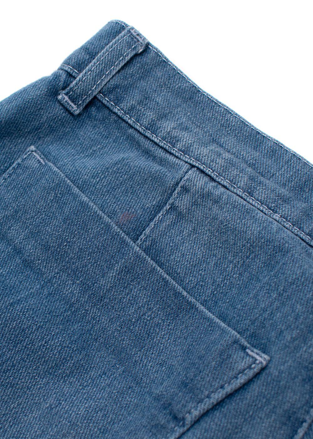 Victoria Beckham High Waisted Wide Leg Jeans