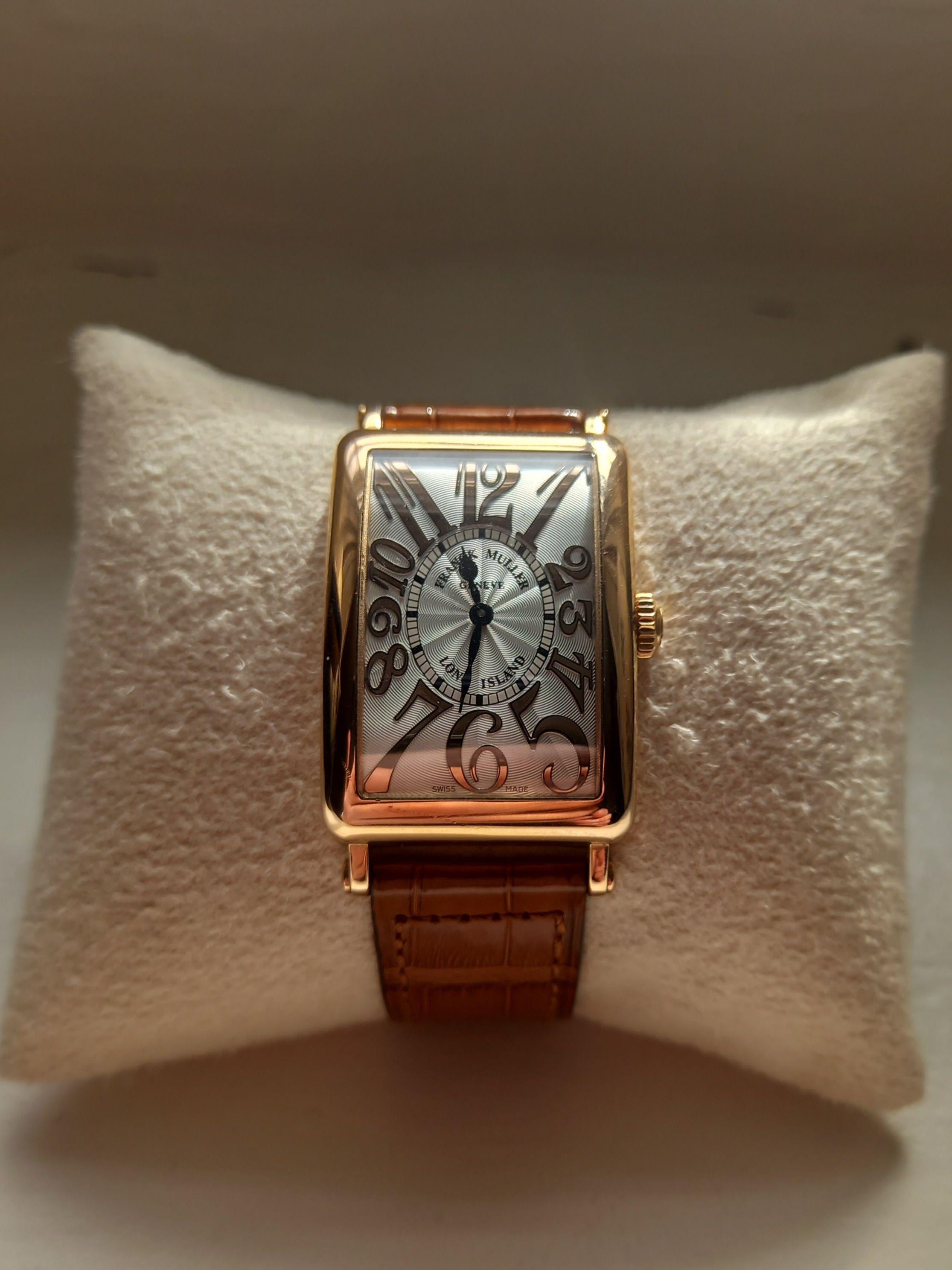 Franck Muller Long Island 18k Rose Gold Watch