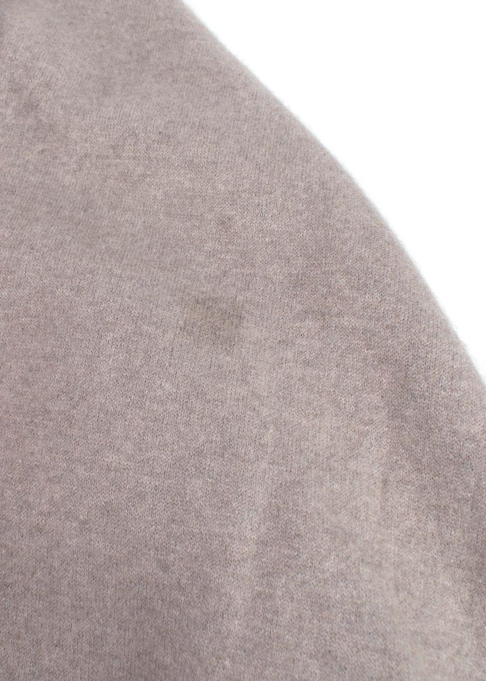 Agnona Iconic Mink-Trim Cashmere Cape