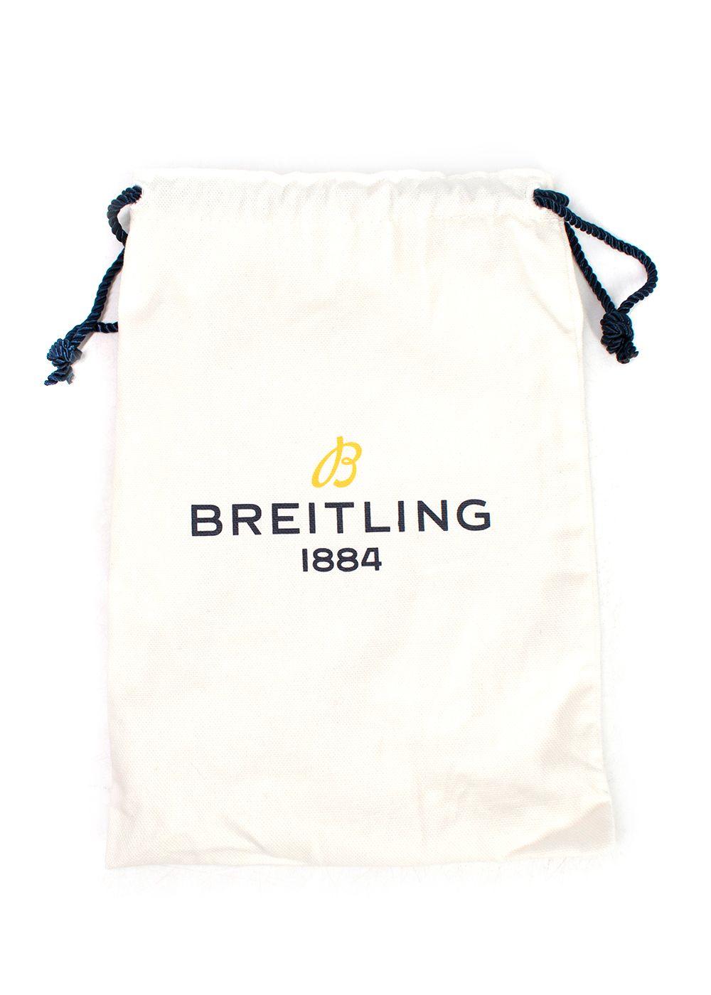 Breitling Grey Patch Detail Canvas Pouch