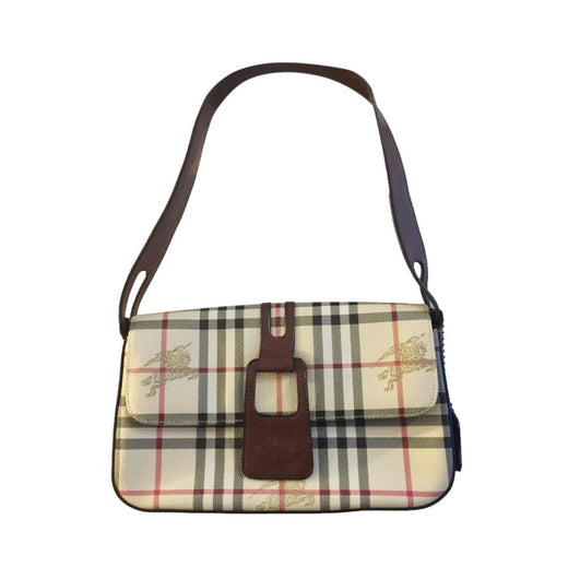 Burberry Vintage Haymarket Check Bag