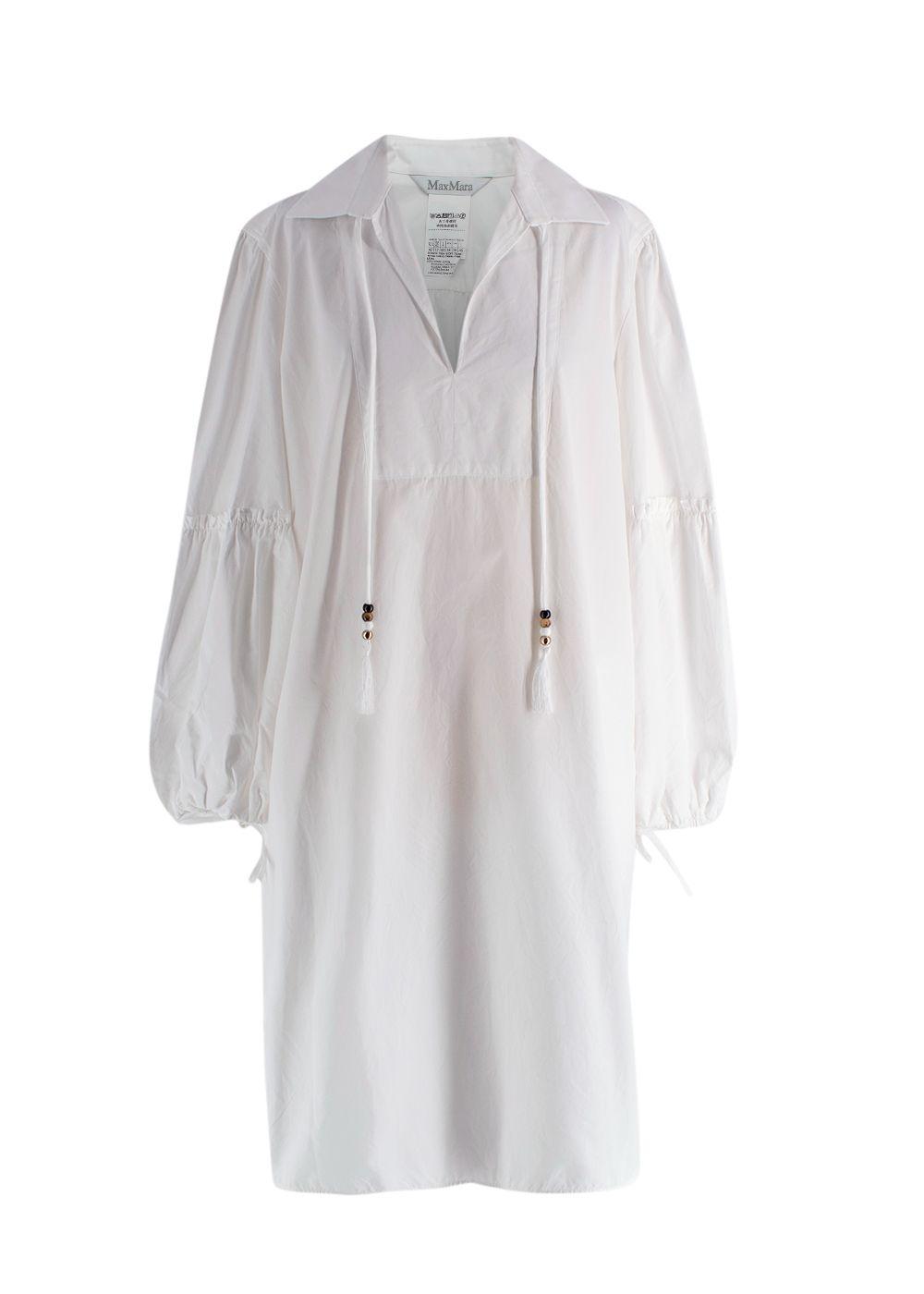 Max Mara Fedora Balloon Sleeve Dress