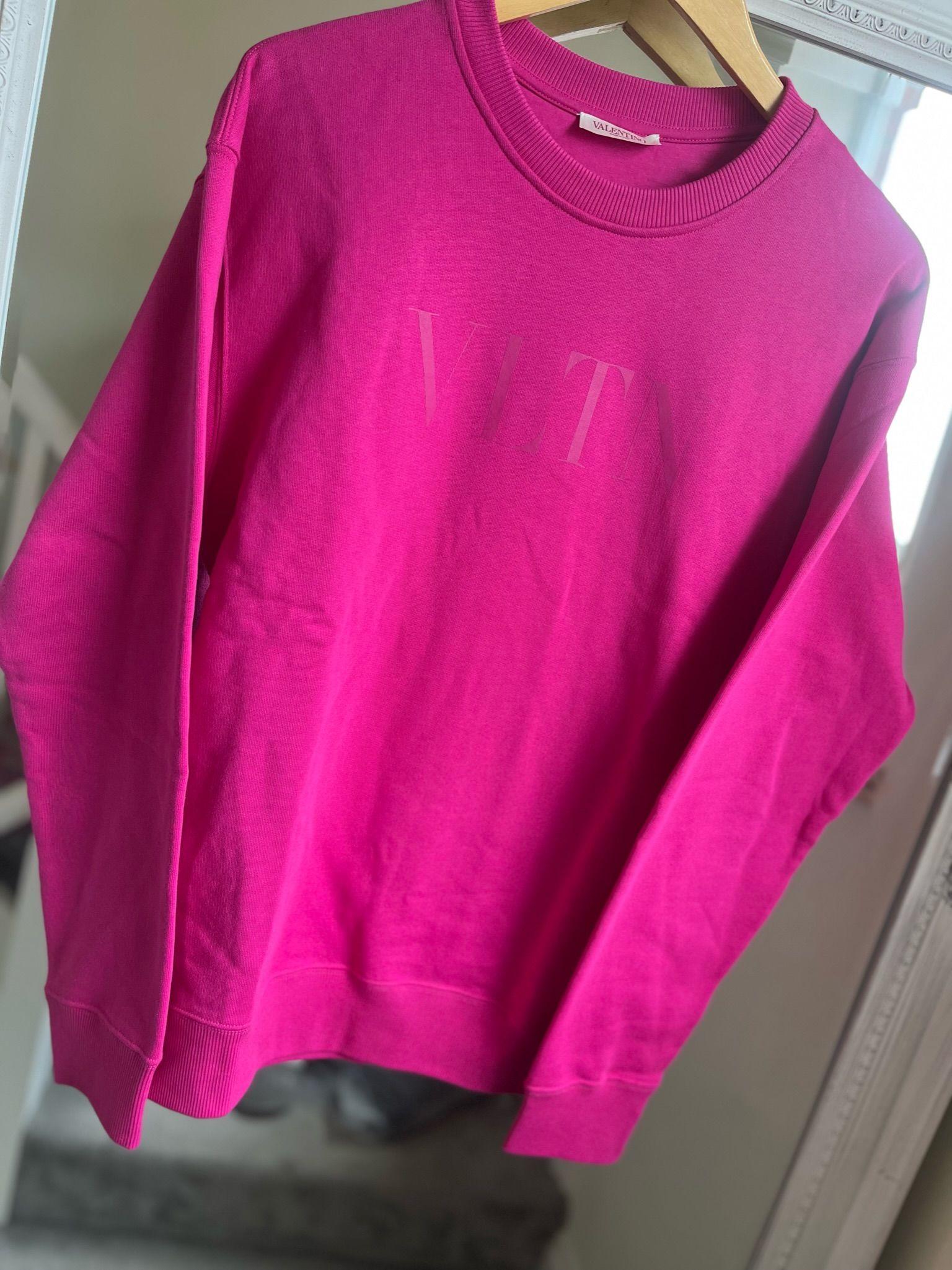 Valentino Pink Crewneck Sweatshirt