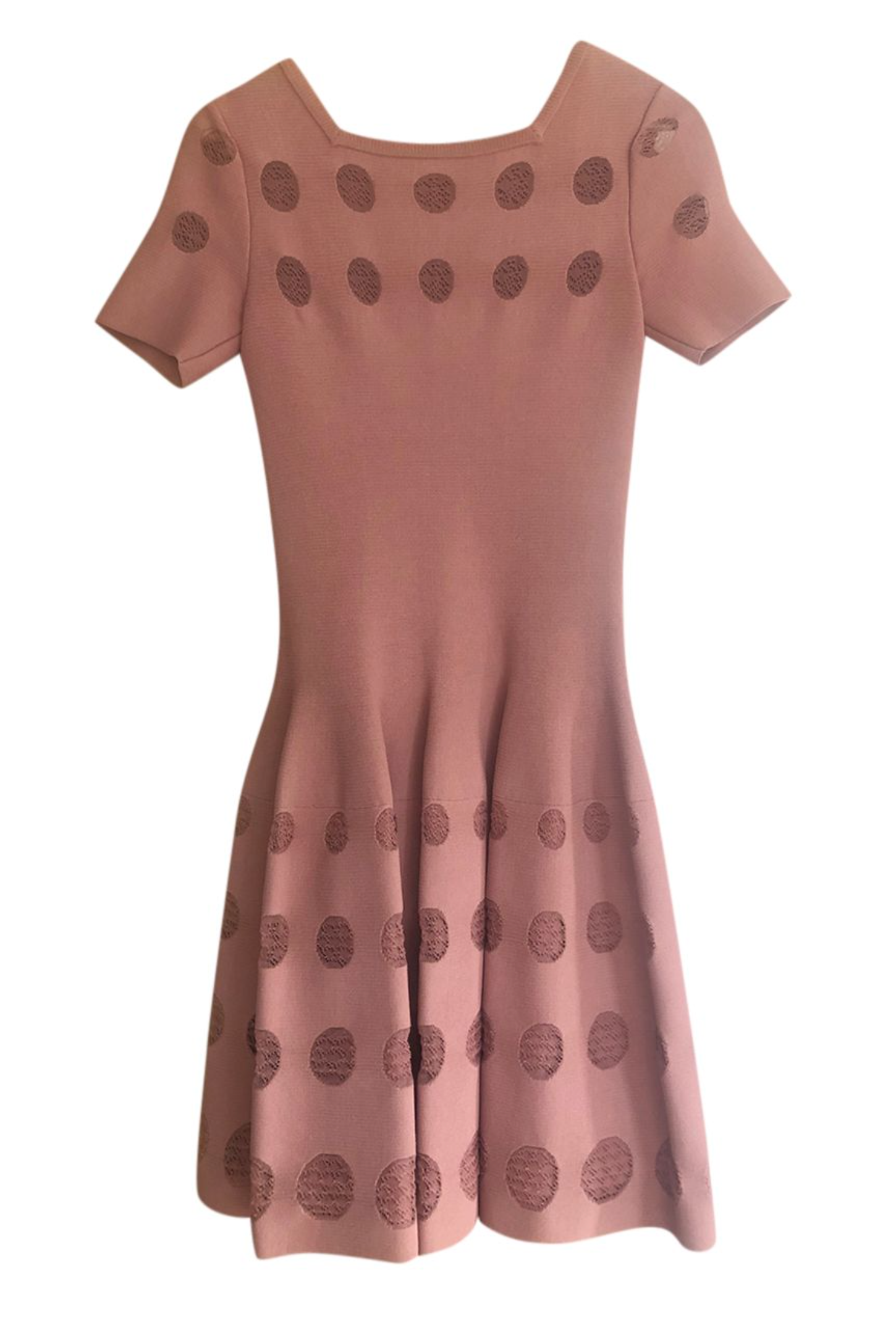 Alaia Pink Skater Dress
