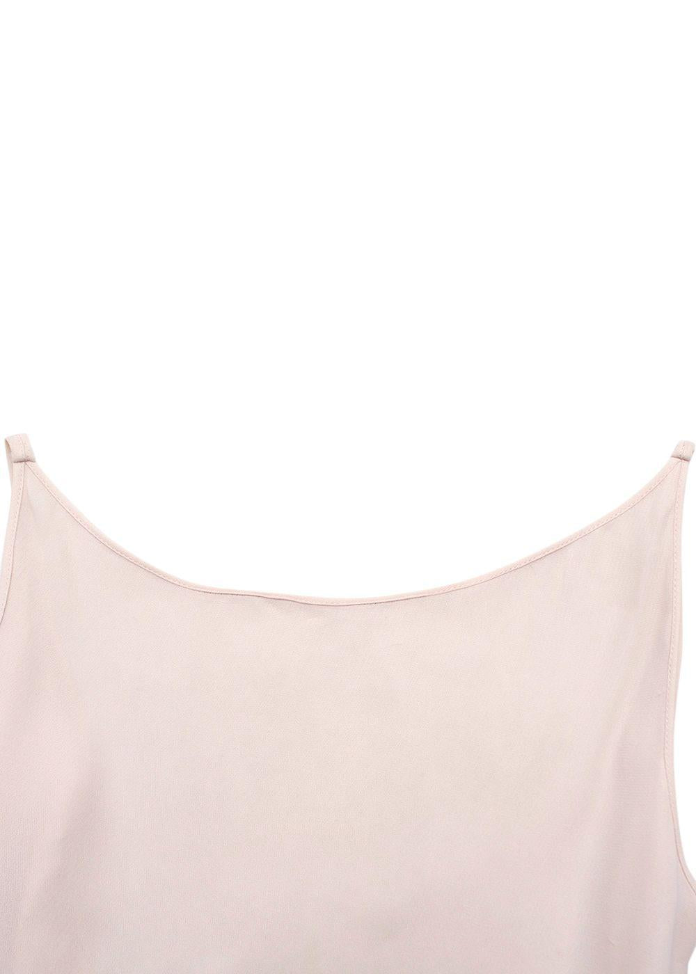 Lawrence Steele Pale Pink Backless Dress
