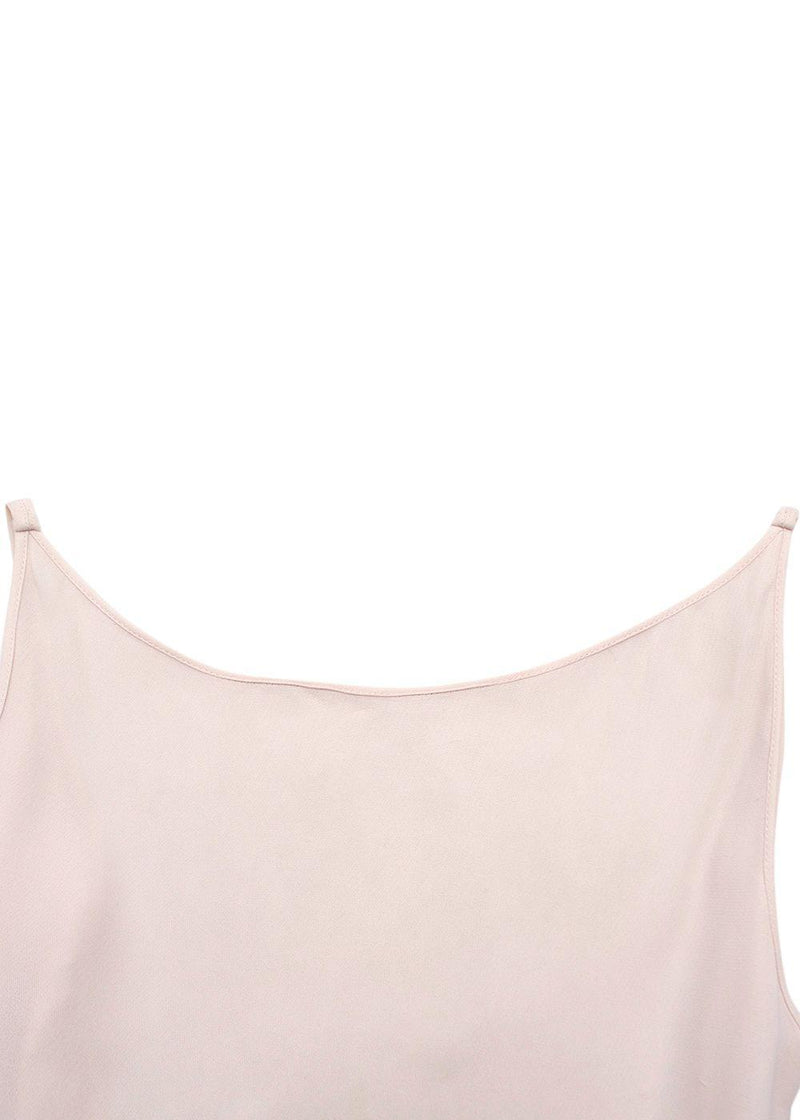 Lawrence Steele Pale Pink Backless Dress