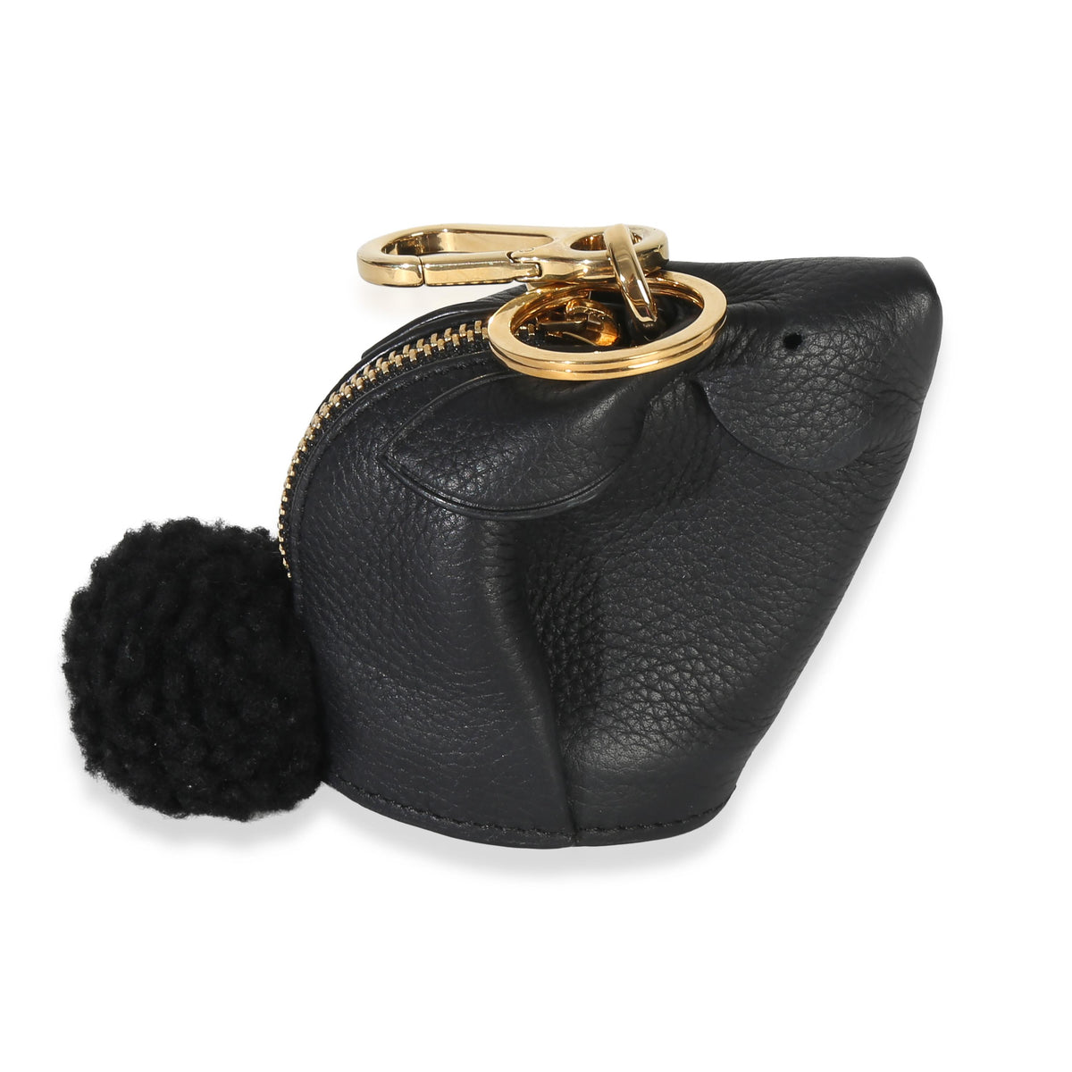 Calfskin Shearling Bunny Coin Purse
