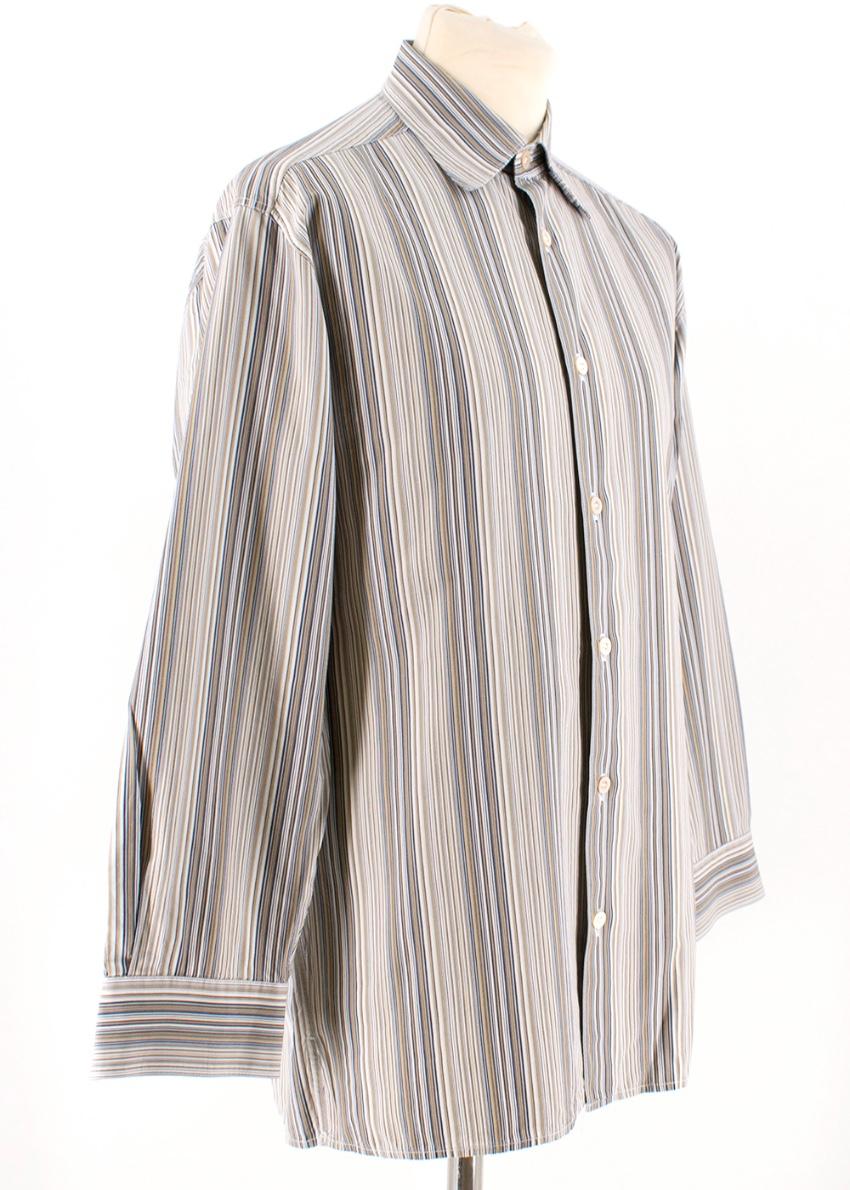 Ermenegildo Zegna Striped Button-Up Shirt