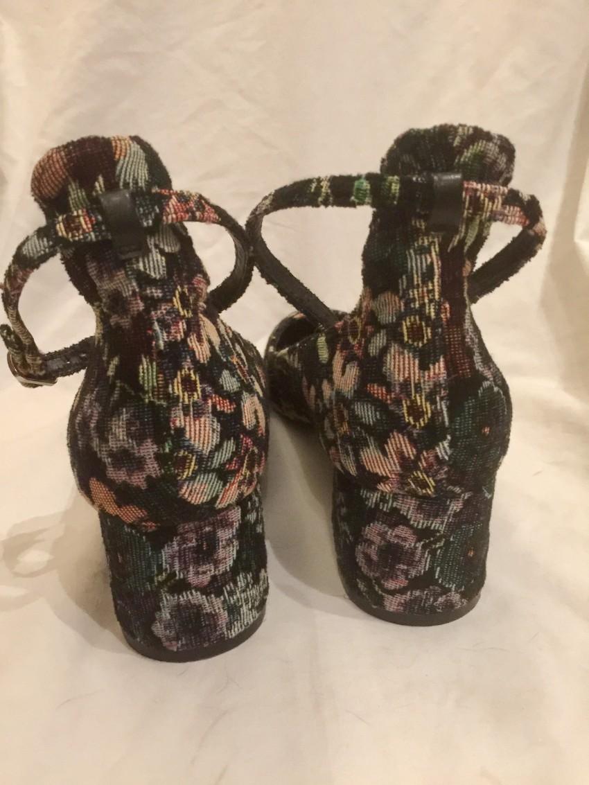 Sandro Jacquard Low Heeled Pumps