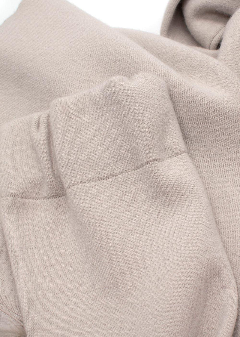 Falconeri Beige Wool Blend Jacket with Racoon Fur Pockets