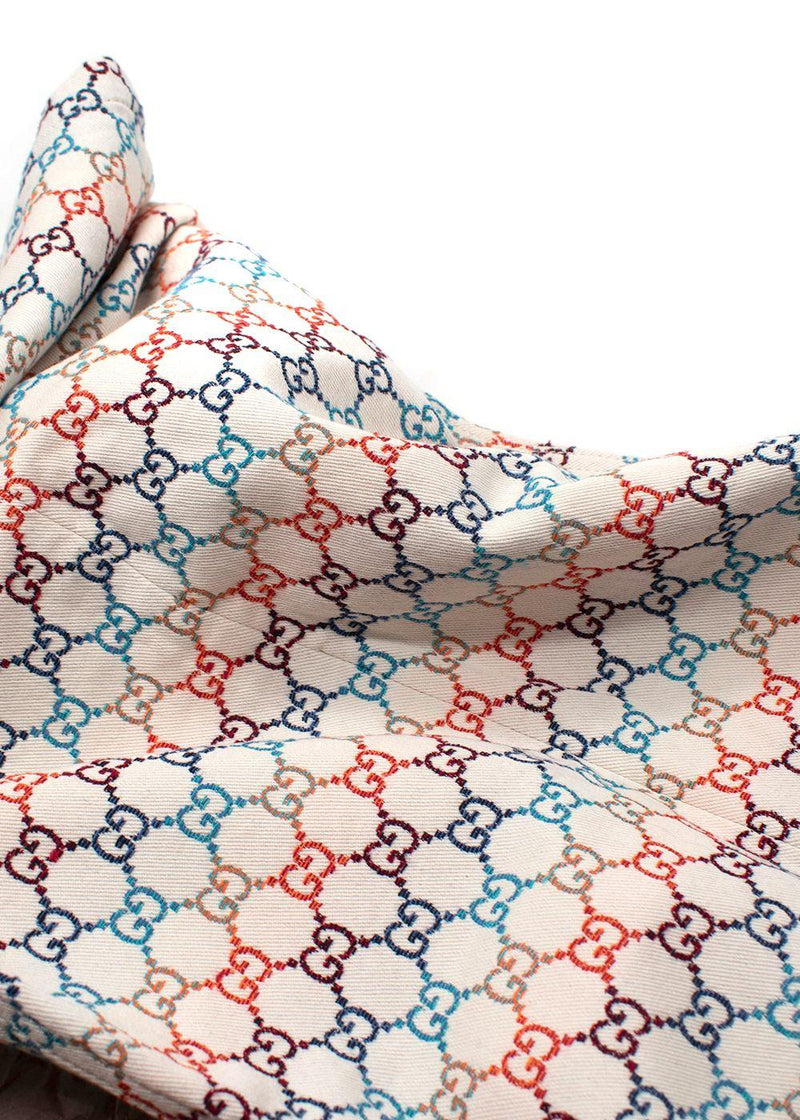 Gucci Kids Multi-coloured Jacquard Dress