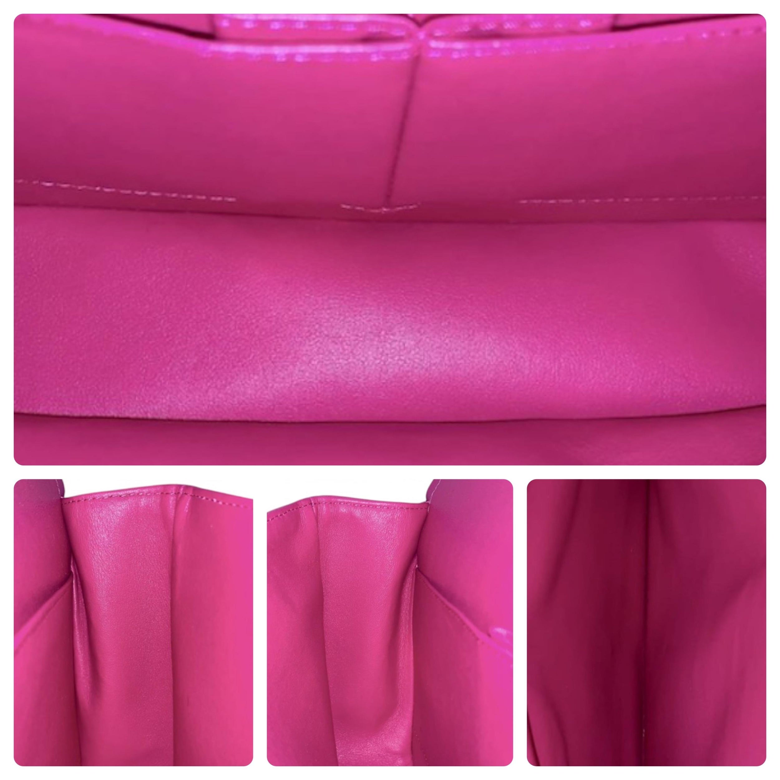Chanel Pink Medium Lambskin Double Flap Bag