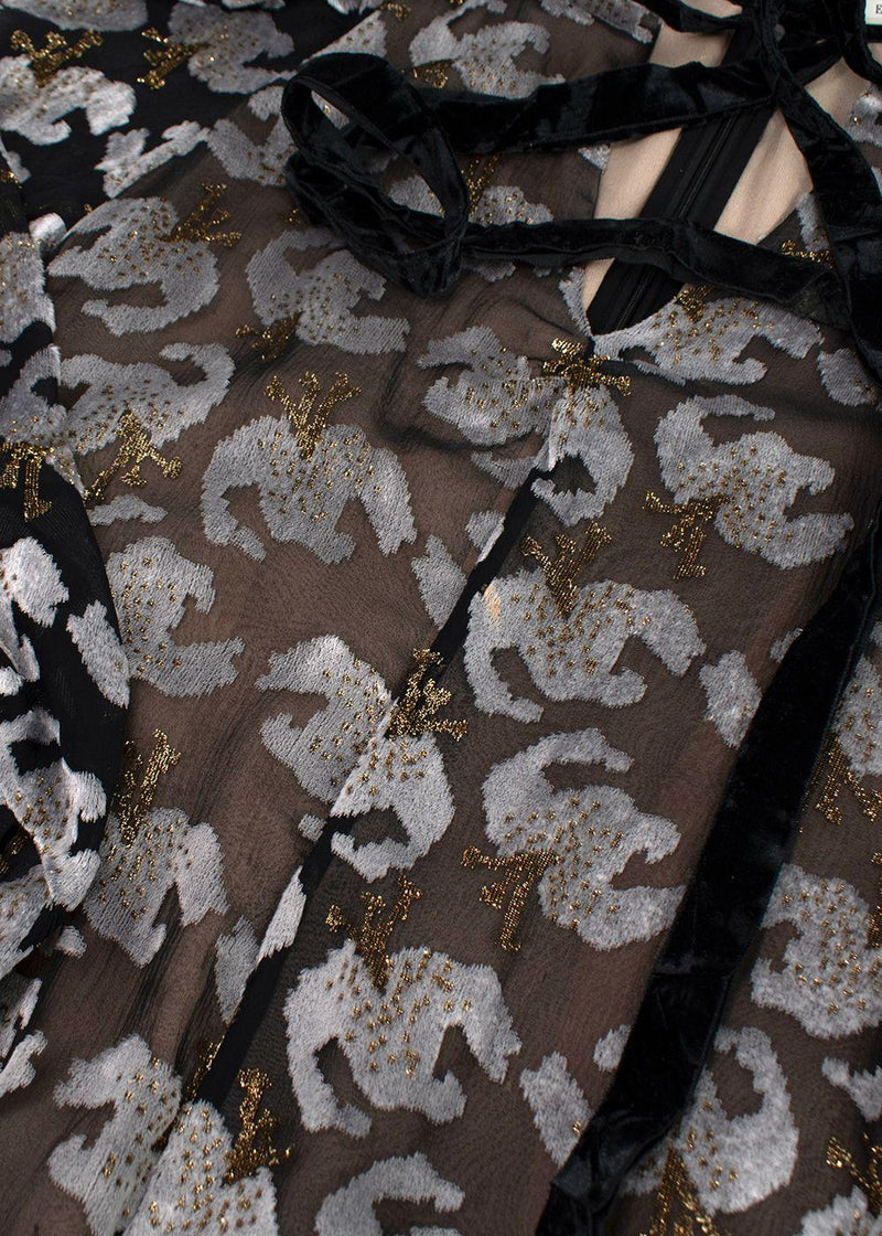 Erdem Rosaley lily fil coupé dress