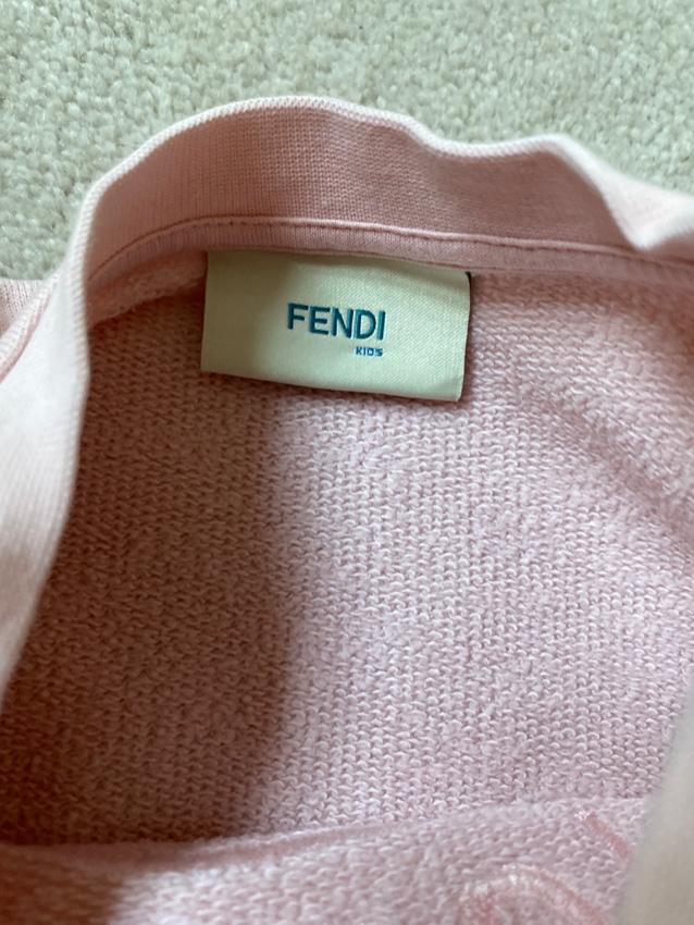Pink Kid's 4Y Logo Sweatshirt