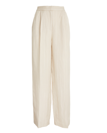 Celeste Trousers French Oak Pinstripe