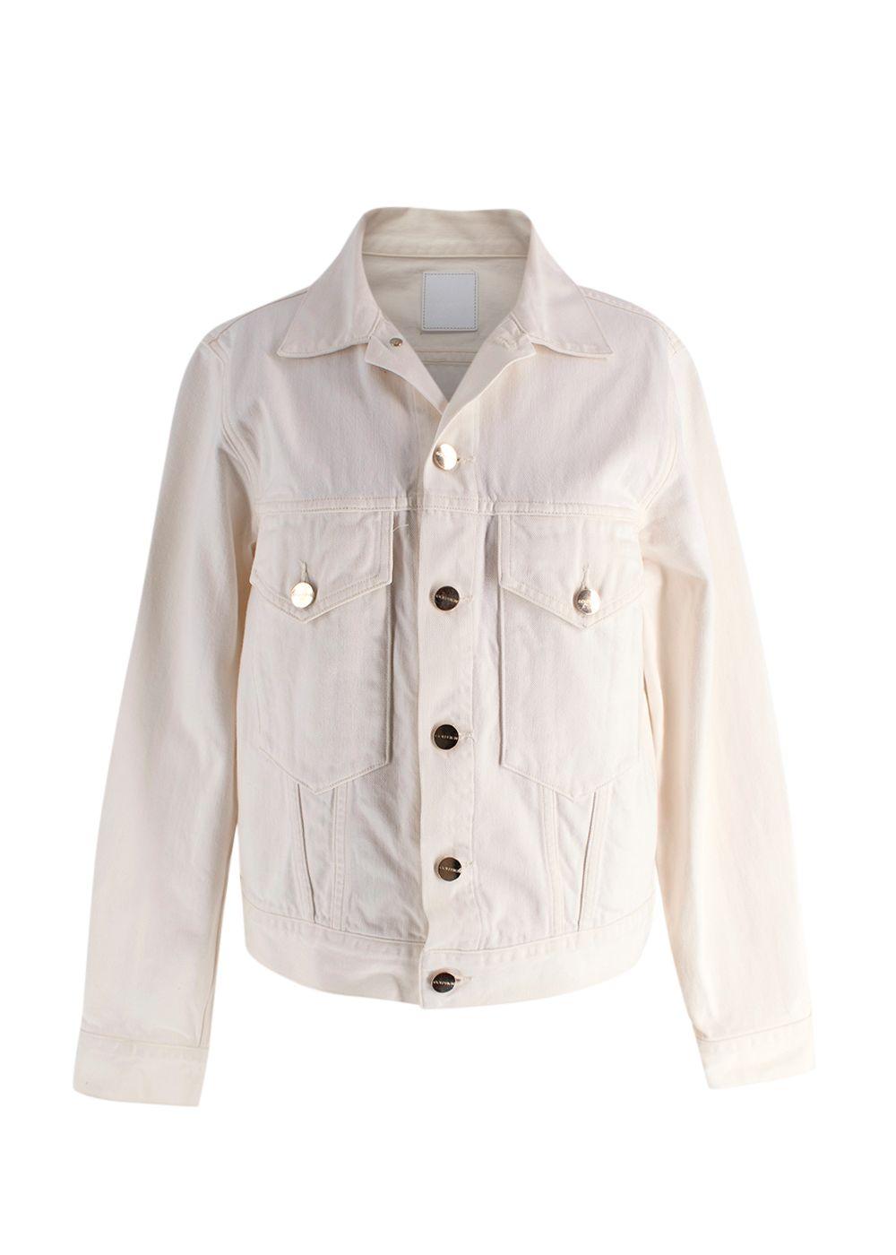 Ecru Denim Jacket