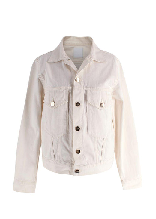 Goldsign Ecru Denim Jacket