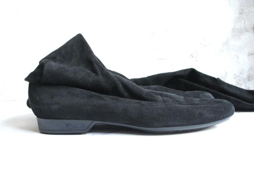 Robert Clergerie Black Suede OTK Fetej Boots